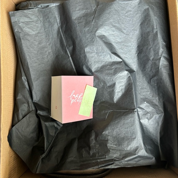 Free People Grayson Womens Leather Round Toe Knee-High Boots Size 7.5 Bronze - Picture 6 of 6